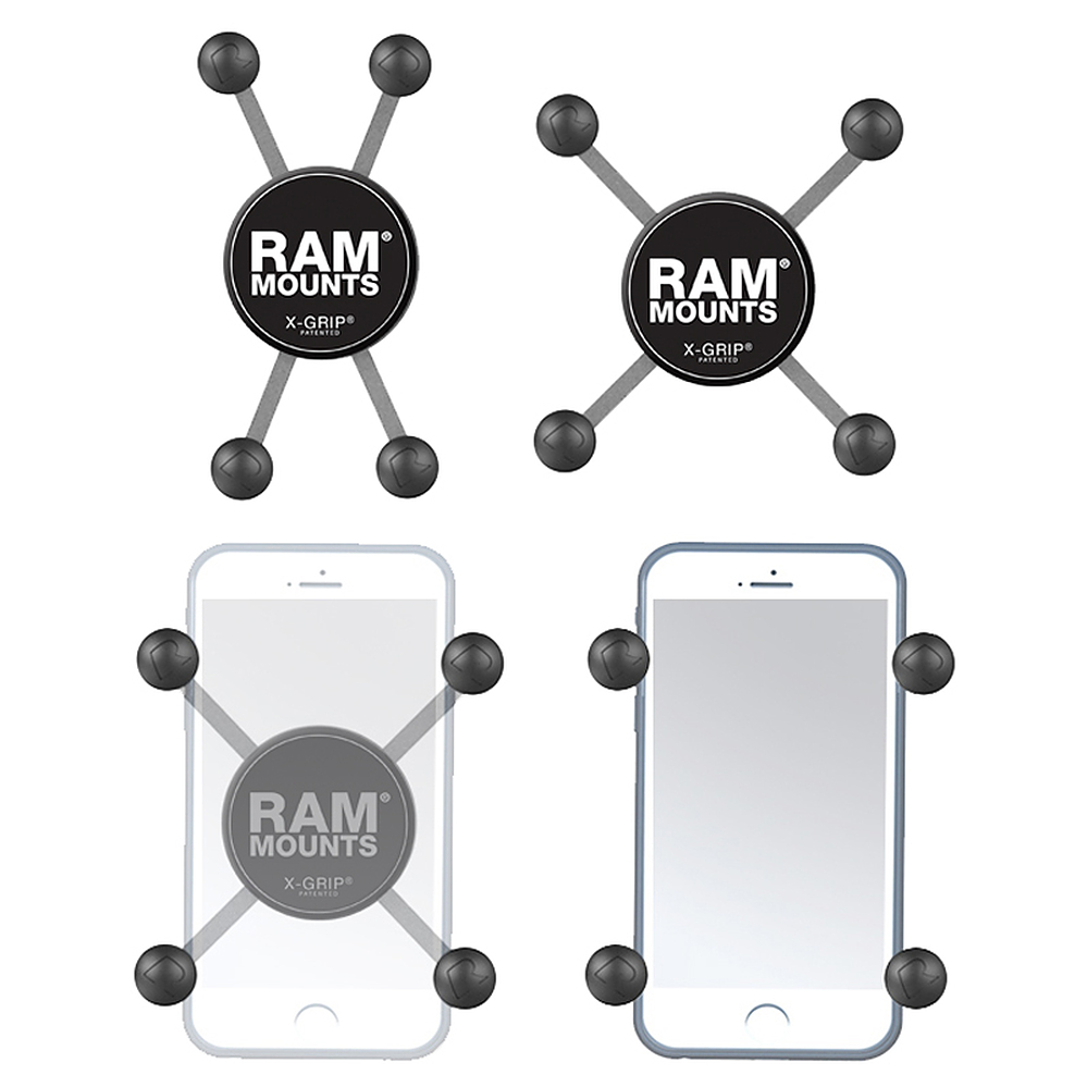 RAM-HOL-UN7B  RAM UNIVERSAL X-GRIP CELL- I PHONE  HOLDER W 1 INCH BALL - Image 5